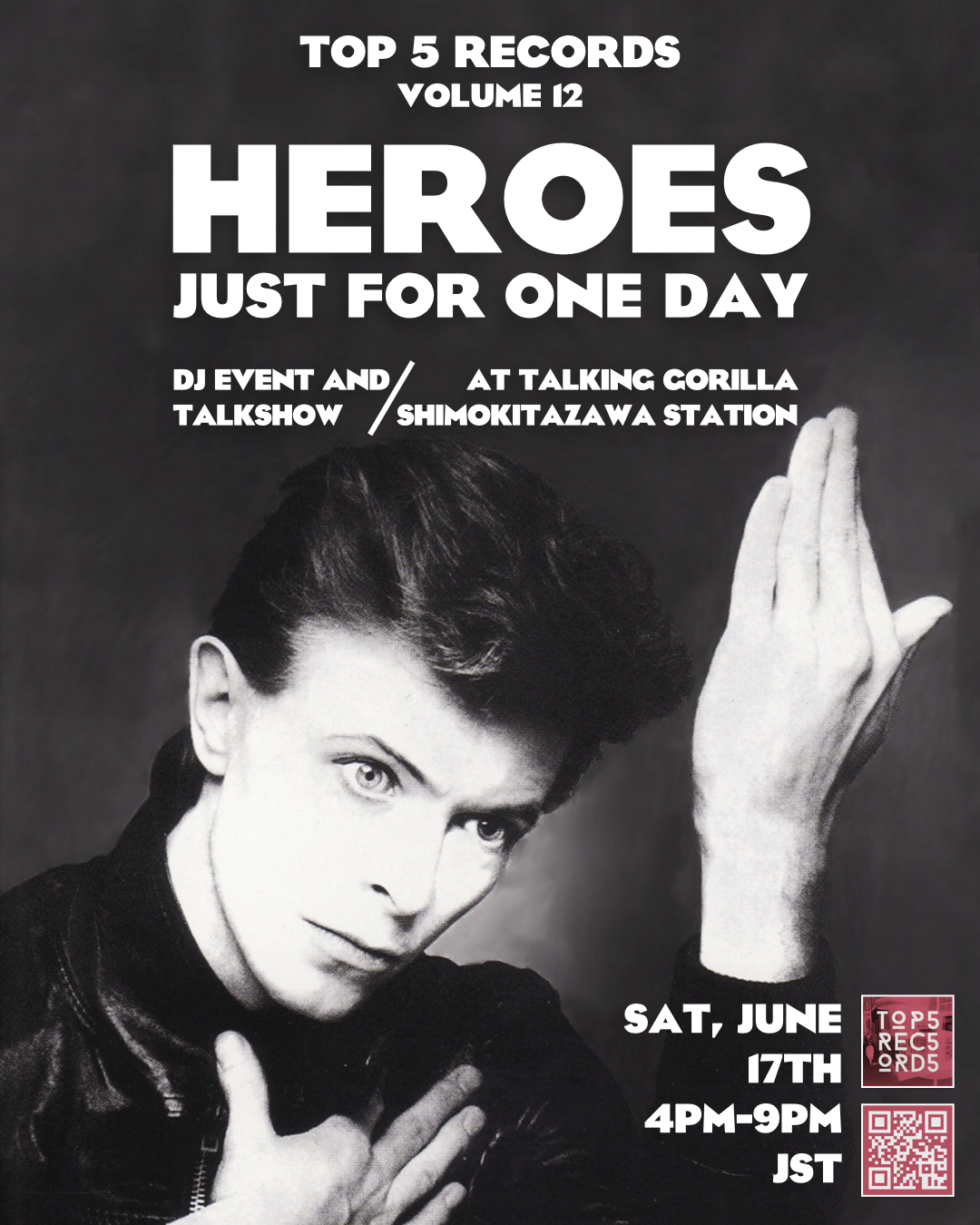 TOP 5 RECORDS – Heroes Just for One Day