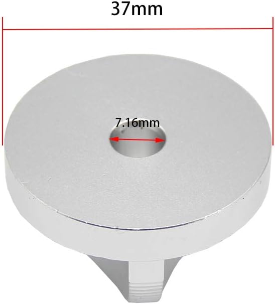 45 RPM レコードアダプター インサート 特殊形状 アルミニウム 7インチ ビニールレコードドーム 45 アダプター カラー ゴールド - Image 4