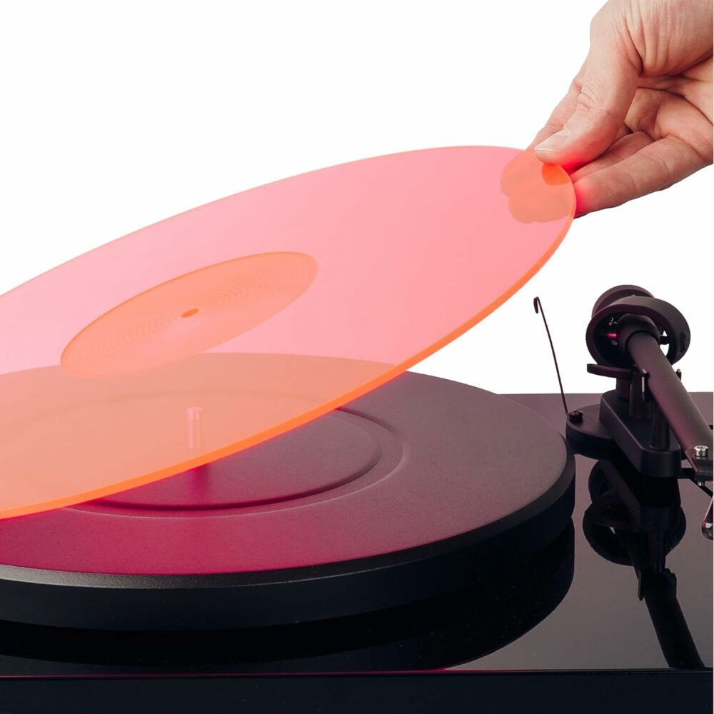 Hudson Hi-Fi アクリルターンテーブルマット | アメリカ製LPスリップマット グリーンリット - Image 17