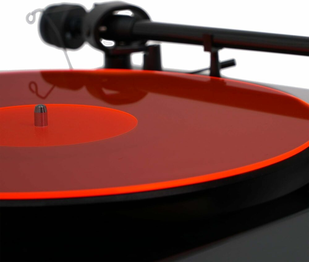Hudson Hi-Fi アクリルターンテーブルマット | アメリカ製LPスリップマット グリーンリット - Image 18