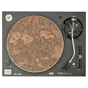 Record Accessories Turntable Record Player Cork Mat Slip Mat 12" LP 45RPM 33RPM Record Bandage Anti-Static Turntable Seat Turntable Mat