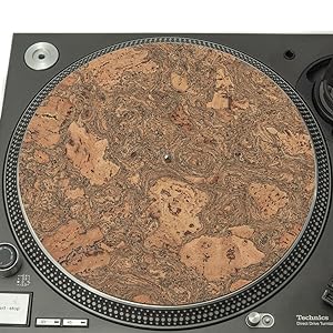 Record Accessories Turntable Record Player Cork Mat Slip Mat 12" LP 45RPM 33RPM Record Bandage Anti-Static Turntable Seat Turntable Mat