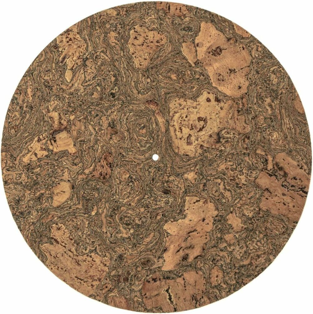Full Force Hi-Fi Kalahari Turntable Cork Mat Anti-Vibration, Anti-Static