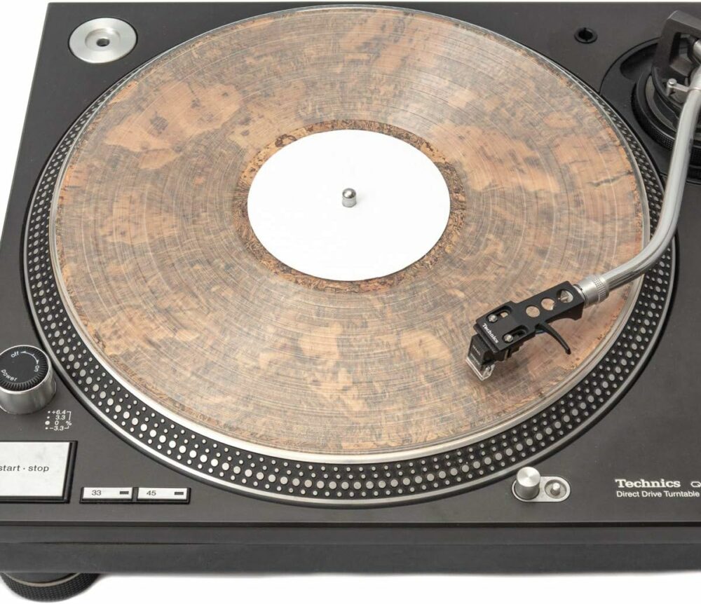 Full Force Hi-Fi Kalahari Turntable Cork Mat Anti-Vibration, Anti-Static - Image 3