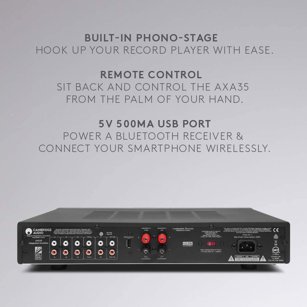 Cambridge Audio(ケンブリッジオーディオ) プリメインアンプ AXシリーズ AXA35 - Image 7