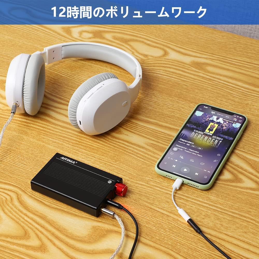AIYIMA H1 Mini Portable Hi-Fi Headphone Amplifier JRC5532 OP Amplifier 3.5mm AUX Headphone Amplifier for MP3 Player Tablet Phone - Image 5