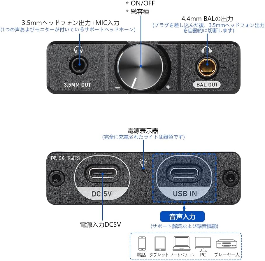 AIYIMA H1 Mini Portable Hi-Fi Headphone Amplifier JRC5532 OP Amplifier 3.5mm AUX Headphone Amplifier for MP3 Player Tablet Phone - Image 12