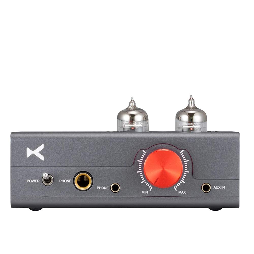 Xduoo MT-602 Class A Vacuum Tube Headphone Amplifier Tube-6J1 Preamp 1300mW @ 32 Ohm Output Stereo Audio Vacuum Tube Amplifier Tube Amplifier Hifi Vacuum Tube Headphone Amplifier DC 12V
