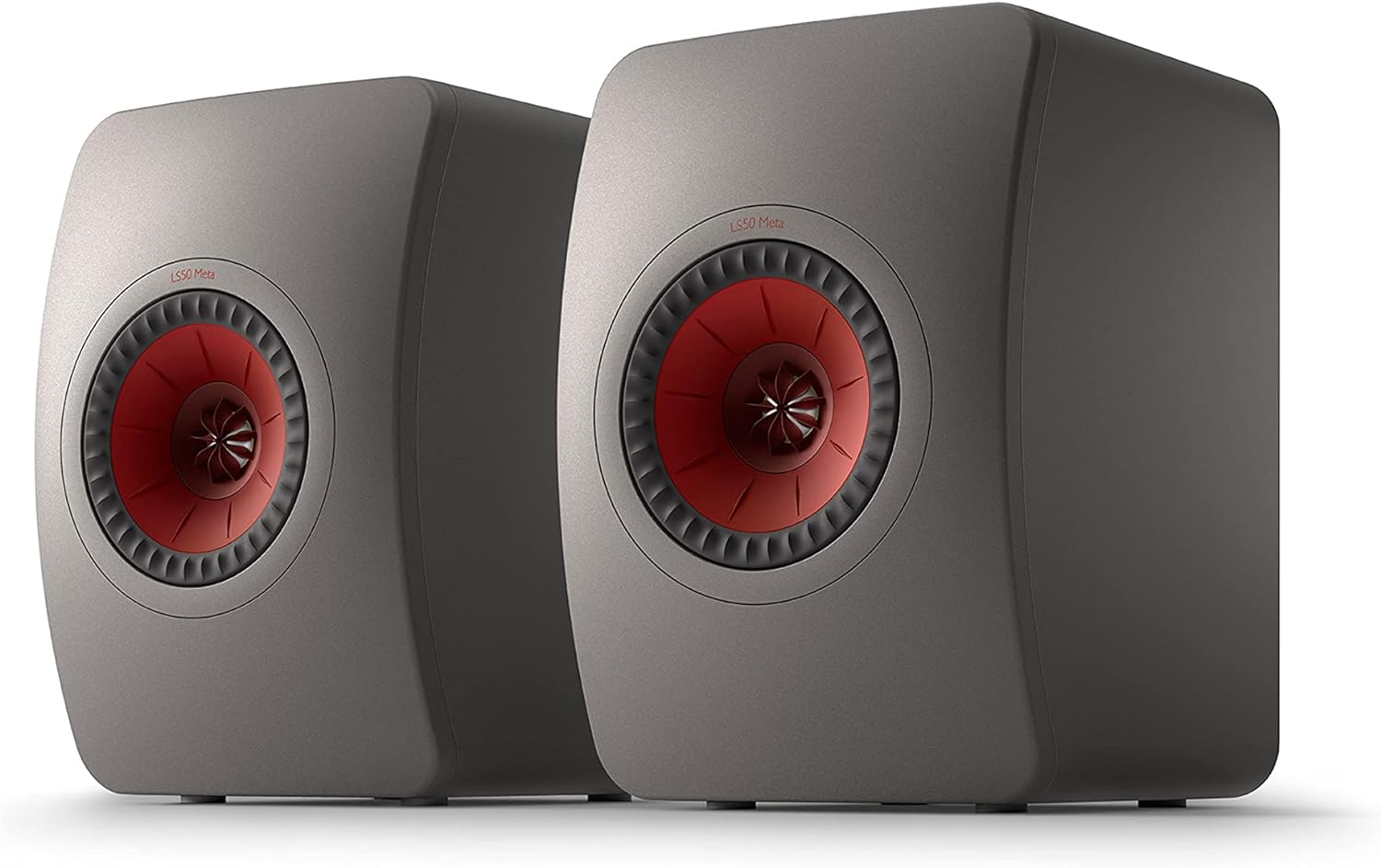 KEF LS50 Meta - HiFi Speaker/Black w/ Black/MAT, 12th Generation Uni-Q Driver Unit