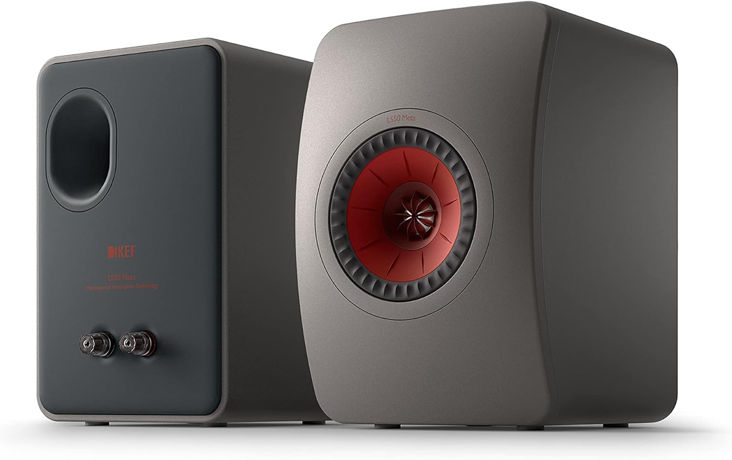 KEF LS50 Meta - HiFi Speaker/Black w/ Black/MAT, 12th Generation Uni-Q Driver Unit - Image 2