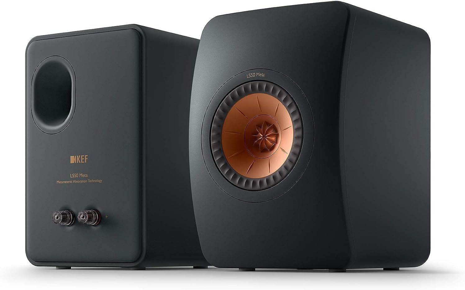 KEF LS50 Meta - HiFi Speaker/Black w/ Black/MAT, 12th Generation Uni-Q Driver Unit - Image 27