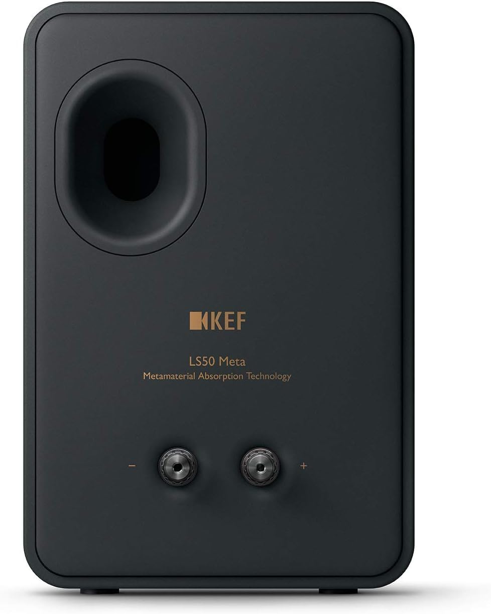 KEF LS50 Meta - HiFi Speaker/Black w/ Black/MAT, 12th Generation Uni-Q Driver Unit - Image 28