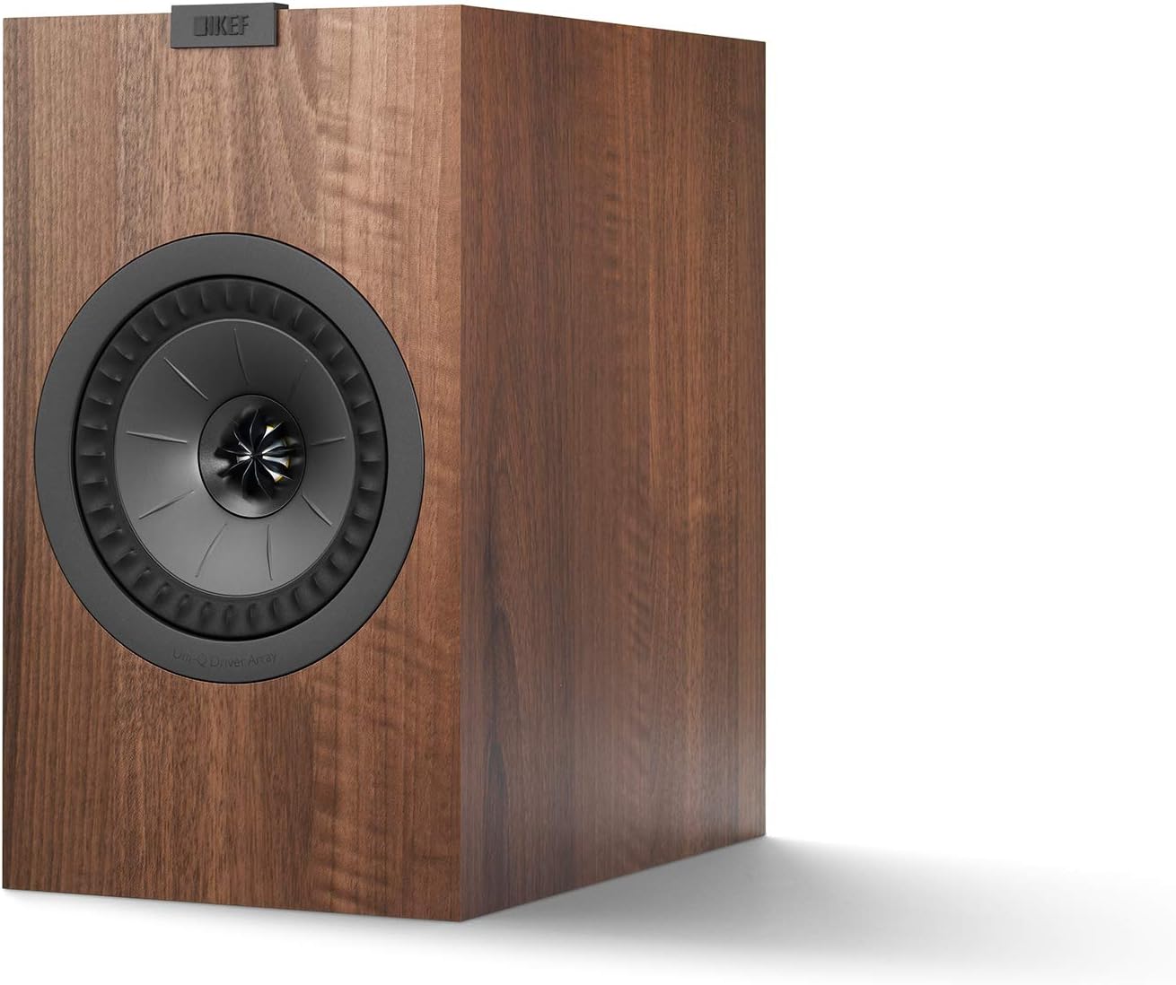 KEF Q350 Walnut Bookshelf Speaker with High Resolution / 2-Way Bookshelf Speaker - Image 2