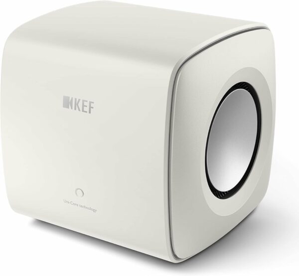 KEF KC62 サブウーファー / 1,000ワット / クラスDアンプ搭載 / 6.5インチフォースキャンセリングドライブユニット / ブラック black