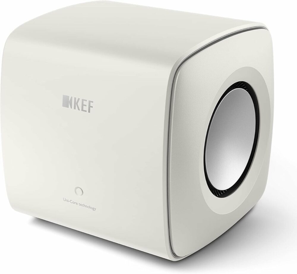 KEF KC62 サブウーファー / 1,000ワット / クラスDアンプ搭載 / 6.5インチフォースキャンセリングドライブユニット / ブラック black - Image 11