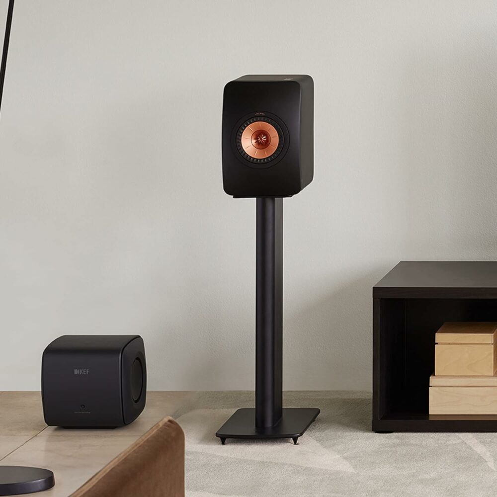 KEF KC62 サブウーファー / 1,000ワット / クラスDアンプ搭載 / 6.5インチフォースキャンセリングドライブユニット / ブラック black - Image 19
