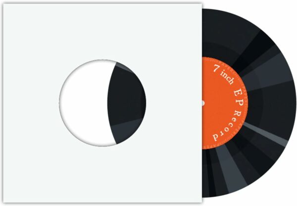 EP (7") Paper Cardboard Sleeve Jacket - 50 pieces