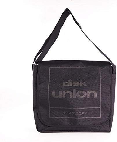 Disk Union Logo LP Shoulder Bag (Black Logo)