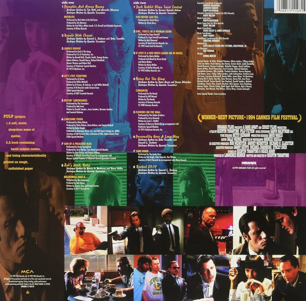Various - Pulp Fiction (Music From The Motion Picture) - Image 2