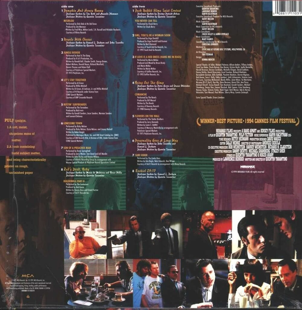 Various - Pulp Fiction (Music From The Motion Picture) - Image 3
